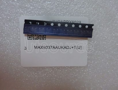 MAX6037AAUKADJ+T Series Voltage Reference IC 5V ±0.2% 5mA SOT-23-5