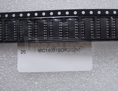MC14051BDR2G Analog Multiplexers/Demultiplexers