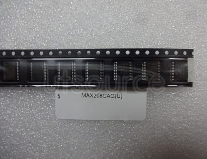 MAX208CAG +5V   RS-232   Transceivers   with   0.1uF   External   Capacitors