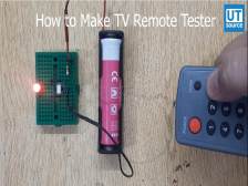 How to Make TV Remote Tester?