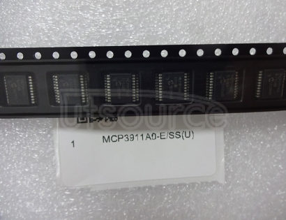 MCP3911A0-E/SS AFE General Purpose 2ADC 24bit 3.3V Automotive 20-Pin SSOP Tube