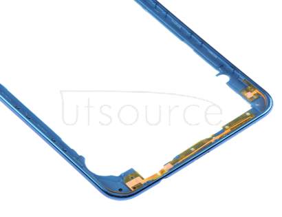 For Samsung Galaxy A7 2018 SM-A750 Middle Frame Bezel Plate (Blue)