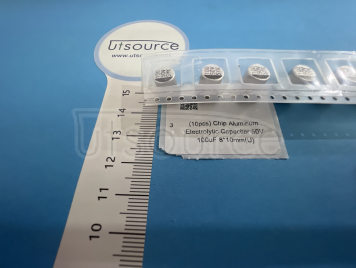 (10pcs) Chip Aluminum Electrolytic Capacitor 50V 100uF 8*10mm
