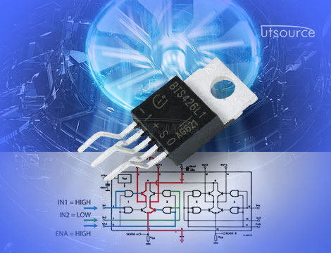 DIY Motor Driver Circuit Using BTS426L1