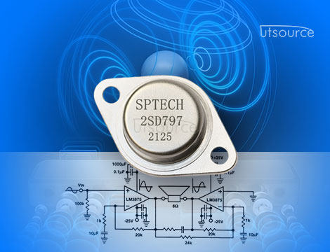 Building a DIY Audio Amplifier Circuit Using the 2SD797 Power Transistor