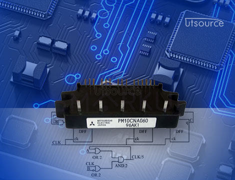High-Power AC Motor Speed Controller Using PM10CNA060 IGBT Module