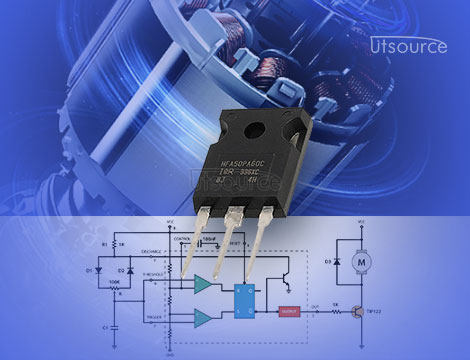 High-Power DC Motor Controller with the HFA50PA60C IGBT Module