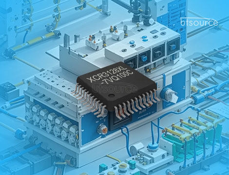 Digital Signal Processor (DSP) with XCR3128XL-7VQ100C FPGA