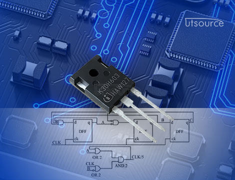 DIY High-Power DC Motor Driver with K30H603 and IKW30N60H3 MOSFETs