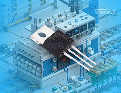 High-Efficiency DC Motor Driver Using IPP60R074C6 MOSFET