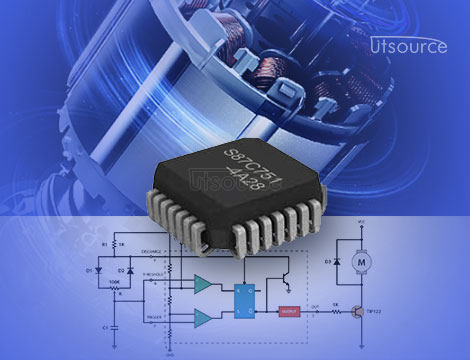 Make a Temperature-Controlled Fan System Using S87C751-4A28