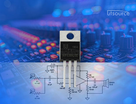 High-Power DC Motor Driver Using IRFB38N20DPBF MOSFETs