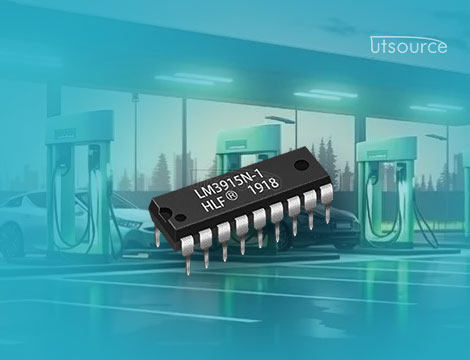 Building an Audio Level Indicator Using the LM3915N-1 LED Bar Graph Display Driver