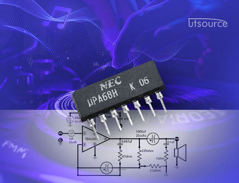 Building a Simple Audio Amplifier Using UPA68H and UPA68HA Transistors
