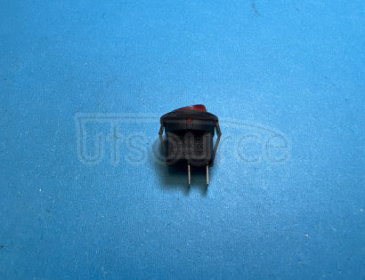 KCD1-2 SMALL ROUND SWITCH TWO GEARS WITH RED (10PCS)