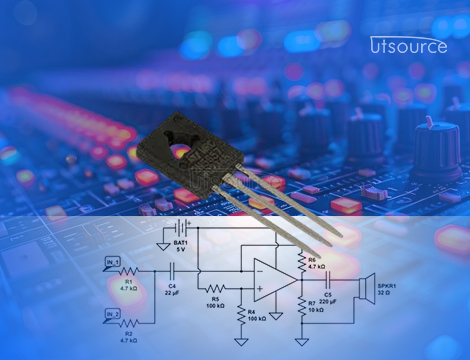 Mạch khuếch đại công suất sử dụng transistor 2N5657