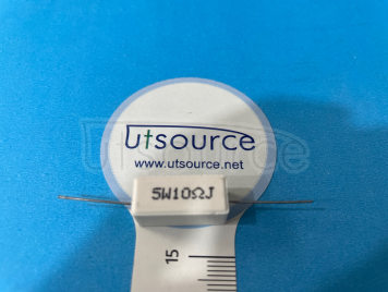 (5pcs) DIP Ceramic Resistor 5% 10W 5Ω(5R)