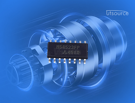 LED Chaser with Brightness Control Using M54523FP