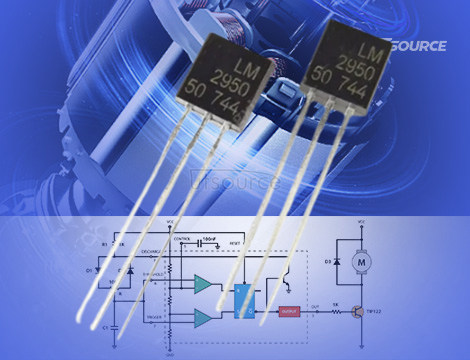 Dự án DIY linh kiện điện tử sử dụng chip LM2950-5.0