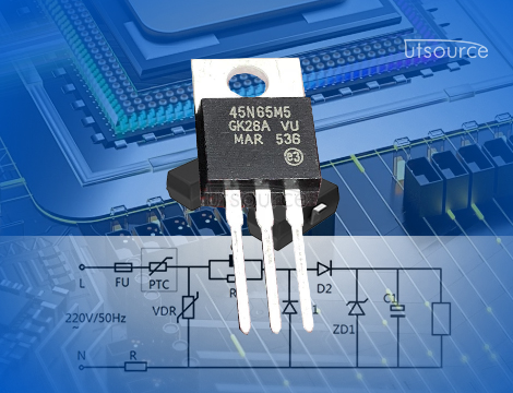 Análisis Técnico del Transistor STP45N65M5 para Control de Carga en Sistemas Industriales