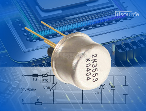 Transistor 2N3553 – Alta Frequência e Baixo Ruído para RF