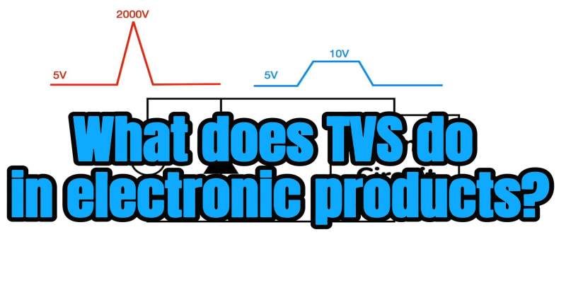 What does TVS do in electronic products？