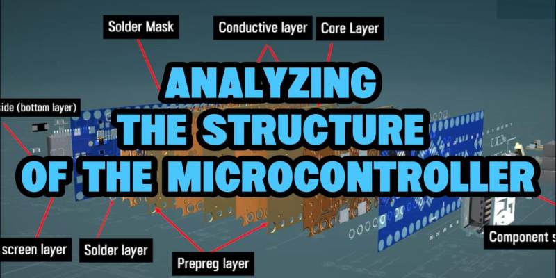 Analyzing the structure of the microcontroller