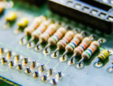 Why are small resistors required in series with switching power supply circuits?