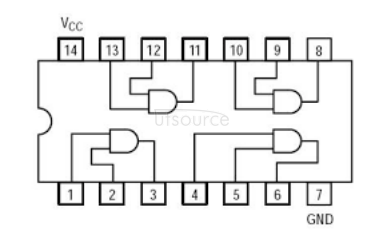 Circuito Integrato SN7408N DIP-14 | TI/Others | Porta AND