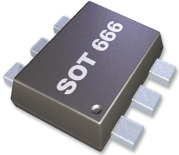 PEMD10 NPN/PNP   resistor-equipped   transistors;  R1 =  2.2   kohm,  R2 = 47  kohm